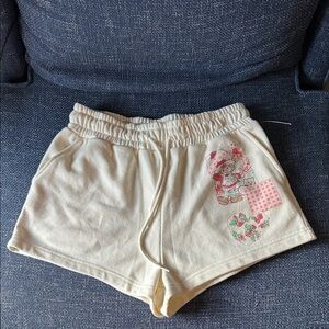 Y2K Vintage Strawberry Shortcake Drawstring Shorts